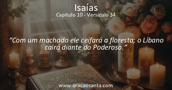 Isaías 10:34