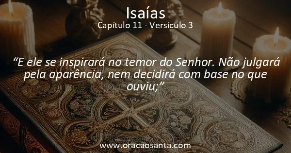 Isaías 11:3