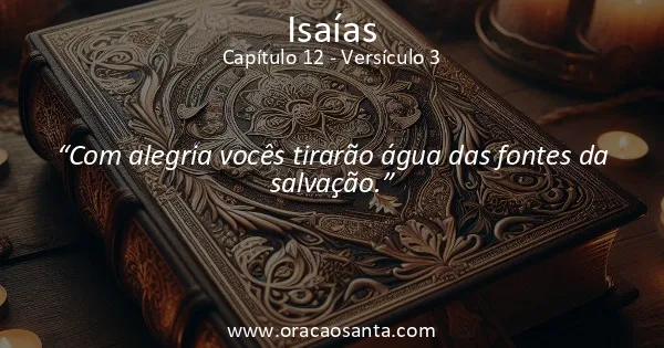 Isaías 12:3
