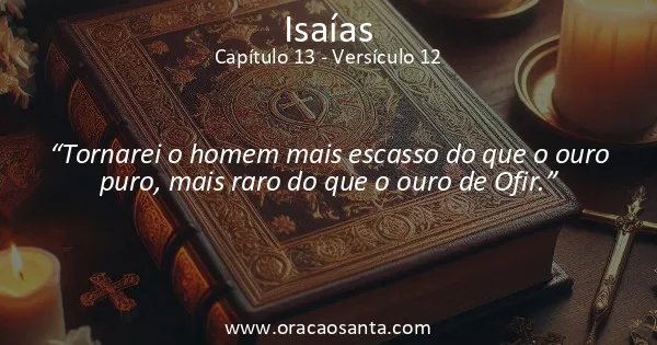 Isaías 13:12