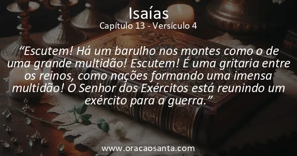 Isaías 13:4