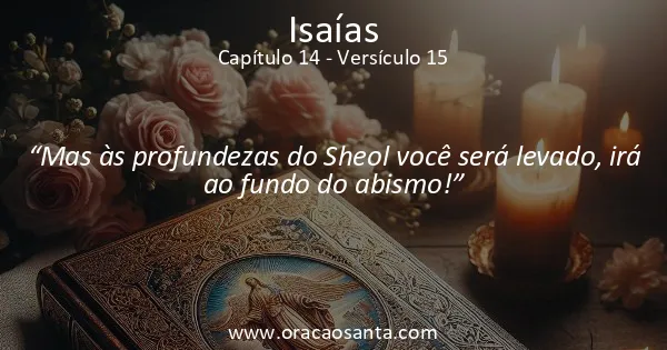 Isaías 14:15