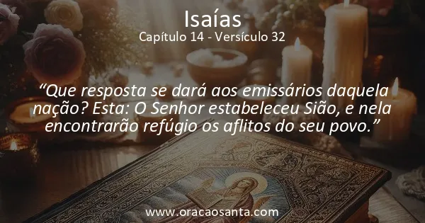 Isaías 14:32