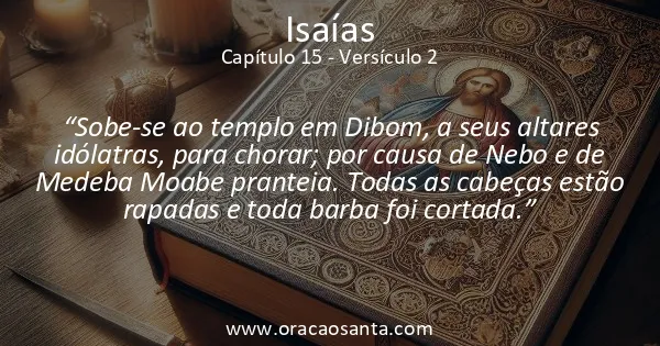 Isaías 15:2