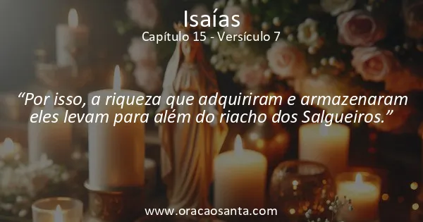 Isaías 15:7