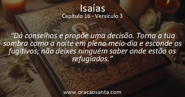 Isaías 16:3