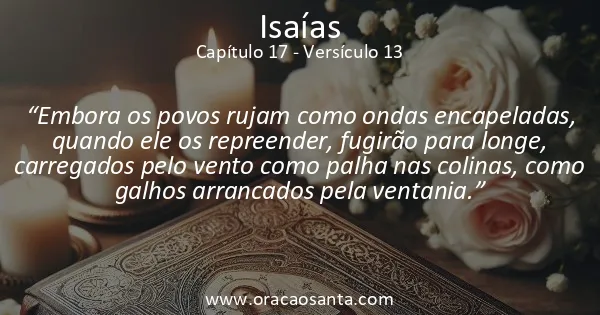 Isaías 17:13