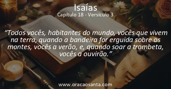 Isaías 18:3