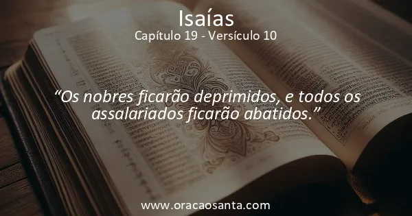 Isaías 19:10
