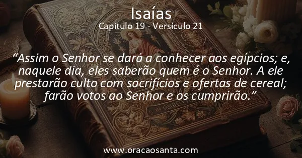 Isaías 19:21
