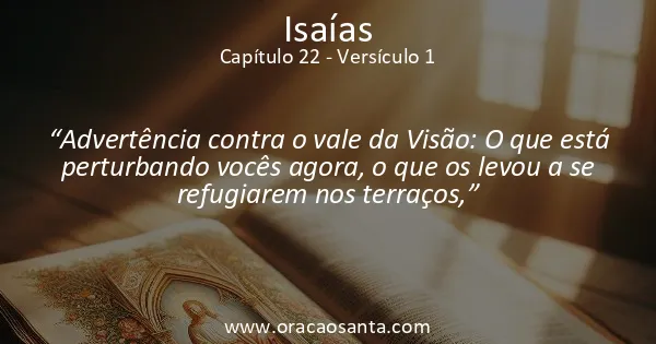 Isaías 22:1