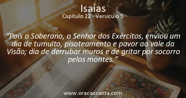 Isaías 22:5