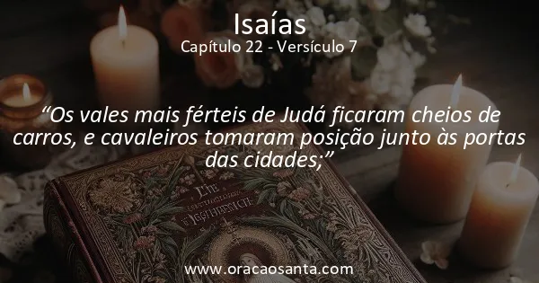 Isaías 22:7