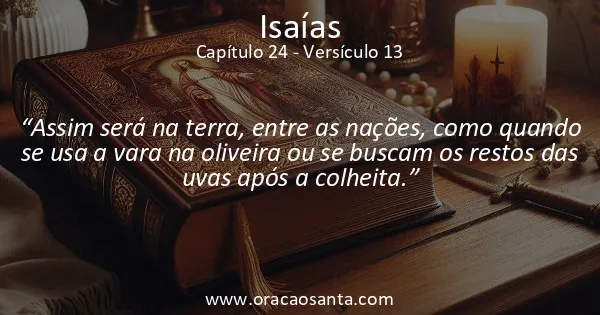 Isaías 24:13