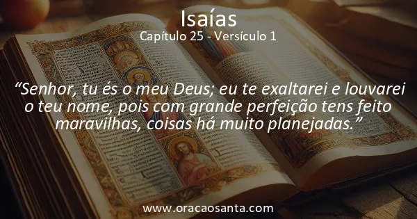 Isaías 25:1