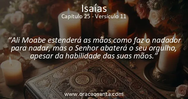 Isaías 25:11