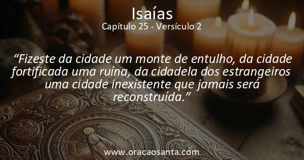 Isaías 25:2