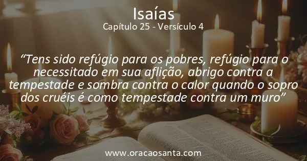 Isaías 25:4