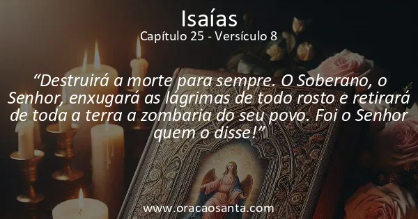 Isaías 25:8
