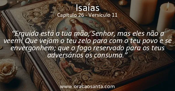 Isaías 26:11