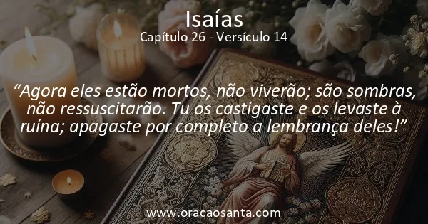 Isaías 26:14