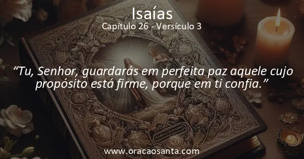Isaías 26:3
