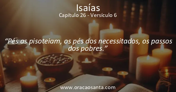 Isaías 26:6