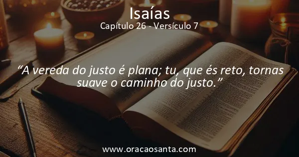 Isaías 26:7