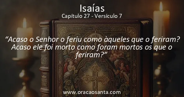 Isaías 27:7