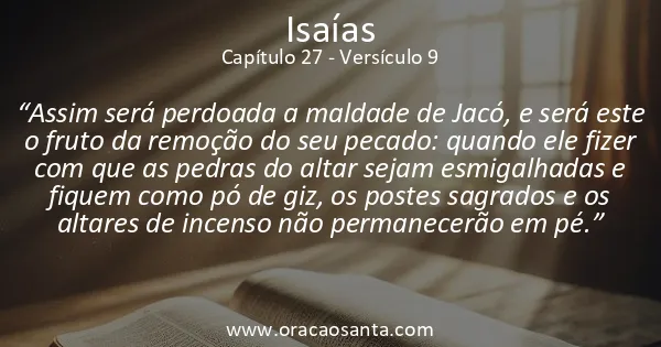 Isaías 27:9