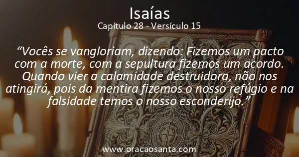 Isaías 28:15