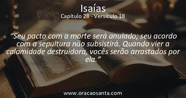 Isaías 28:18