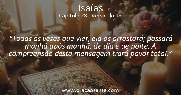 Isaías 28:19