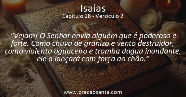 Isaías 28:2