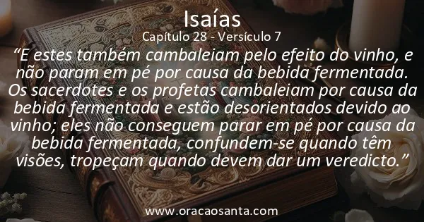Isaías 28:7