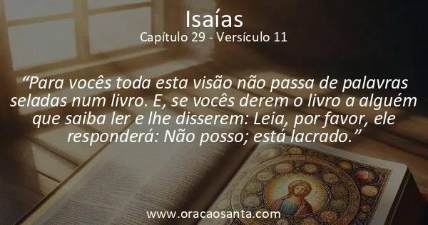 Isaías 29:11