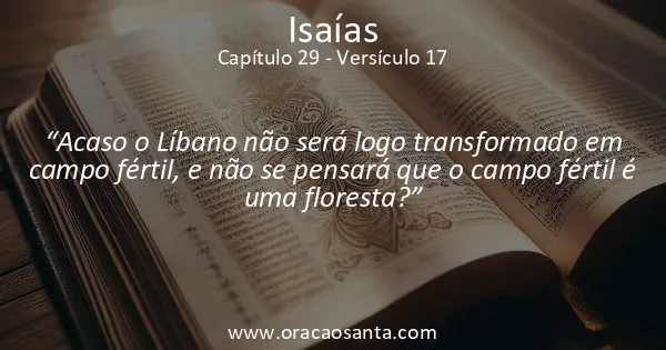 Isaías 29:17