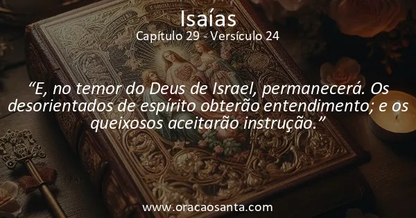Isaías 29:24