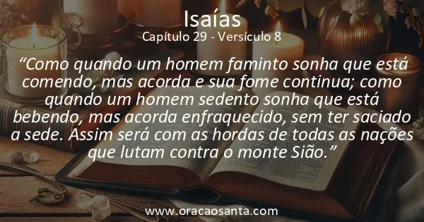 Isaías 29:8