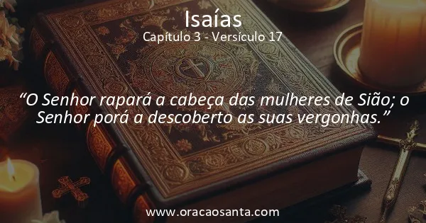 Isaías 3:17