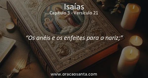 Isaías 3:21