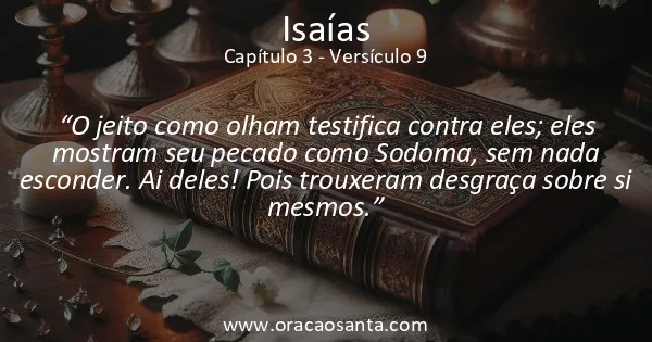 Isaías 3:9