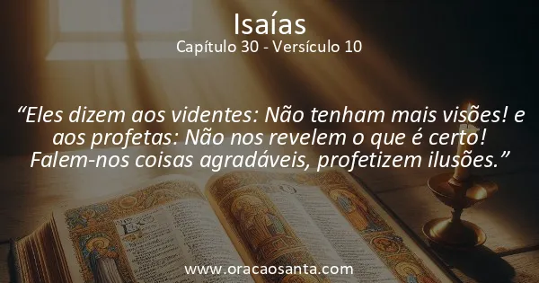 Isaías 30:10