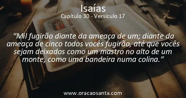 Isaías 30:17