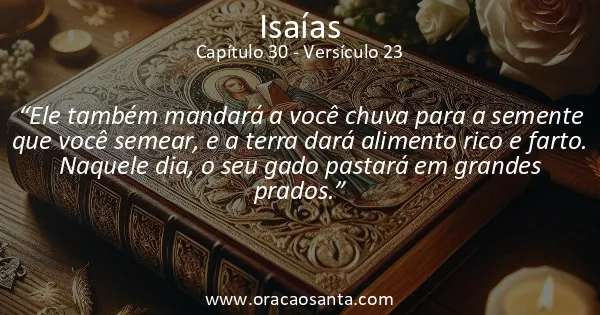 Isaías 30:23