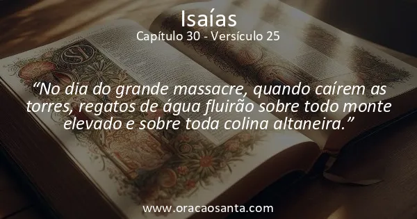 Isaías 30:25