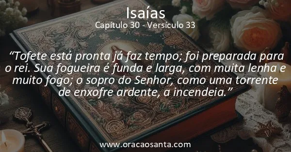 Isaías 30:33