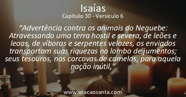 Isaías 30:6