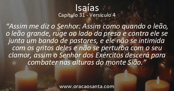 Isaías 31:4
