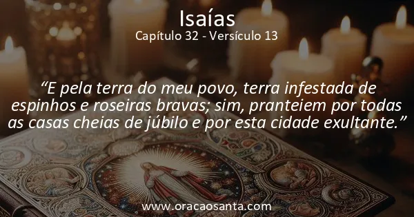 Isaías 32:13